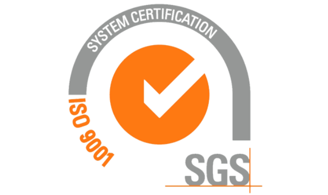ISO Certified by SGS